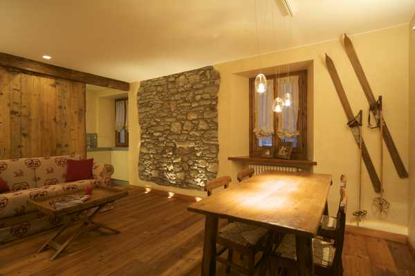 Courmayeur Centro Bilocale Ristrutturato